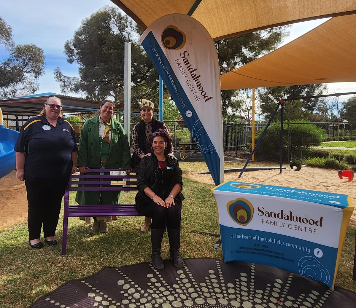 Sandalwood family Centre staff, Hon. Member for Kalgoorlie, Ali Kent